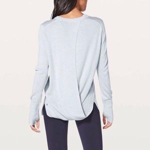 Lululemon Bring it Backbend Open Back Sweater